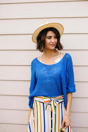 Sheer We Go Again Sweater
