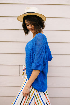 Sheer We Go Again Sweater