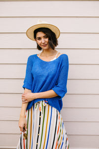 Sheer We Go Again Sweater