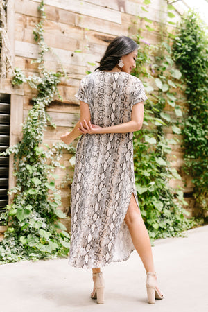 Snake Charmer Maxi Dress