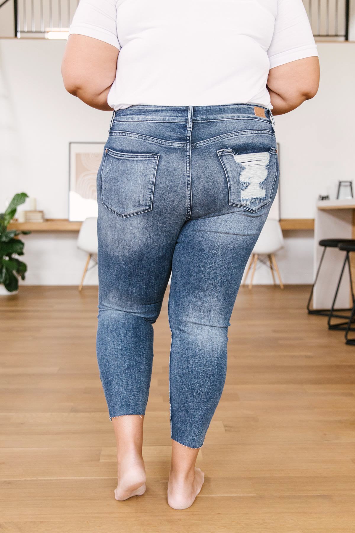 Spring Fling Raw Edge Jean