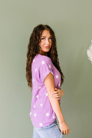 Star Of The Show Top In Lilac