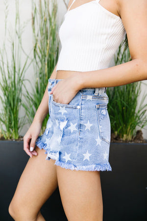 Star Power Cutoff Shorts