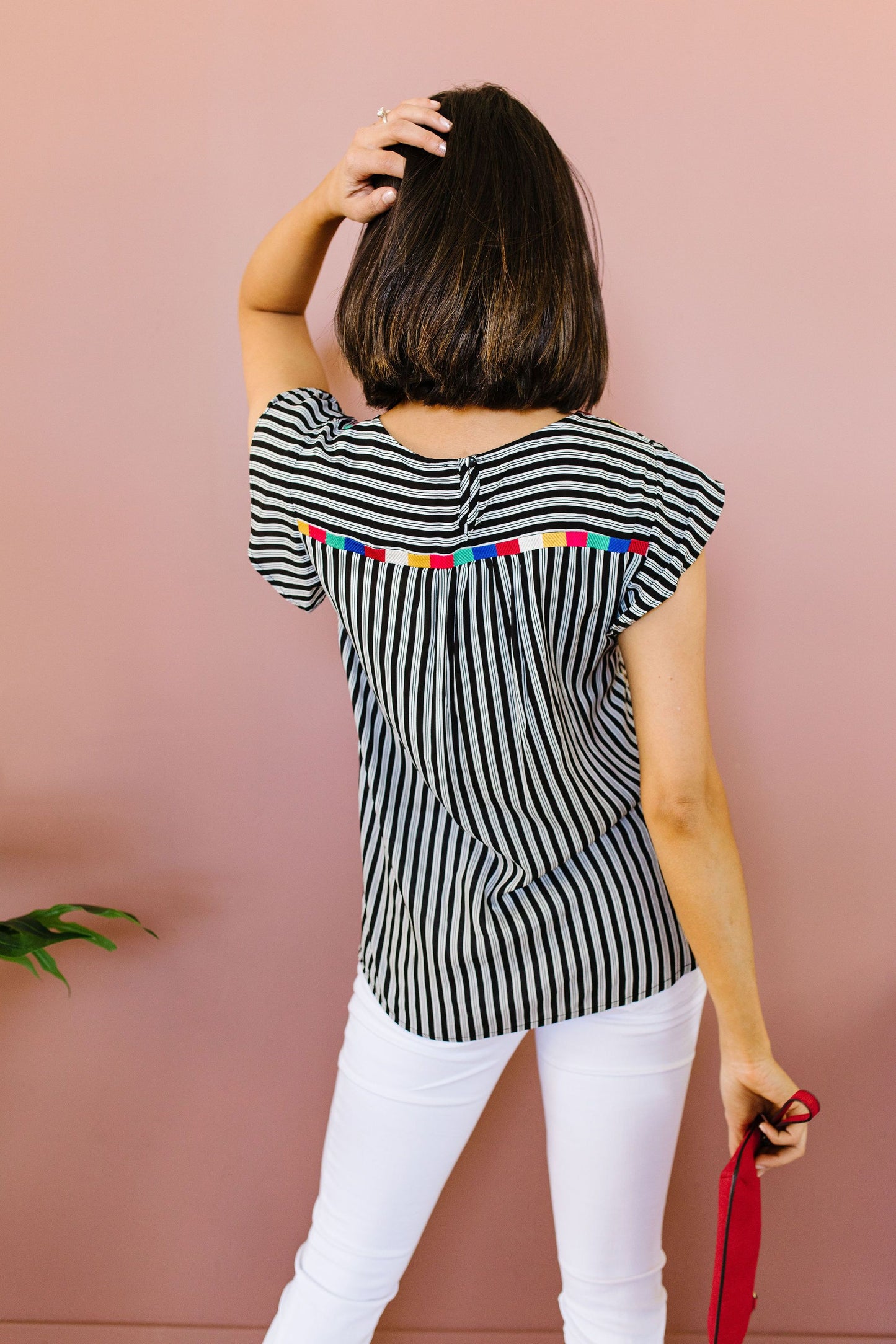 Striped Fiesta Blouse