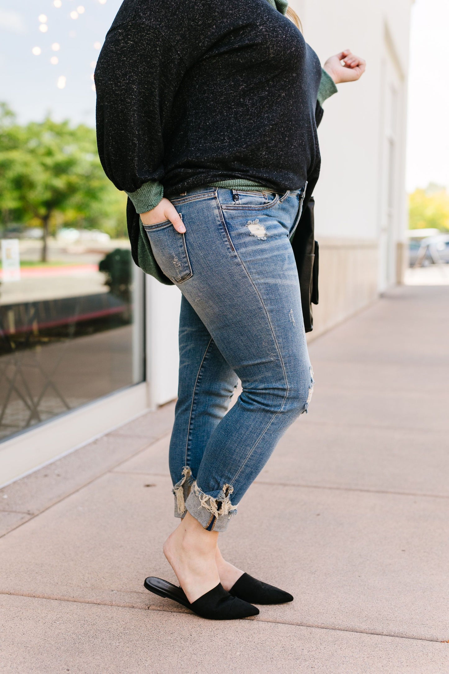 Suede In The Shade Mules