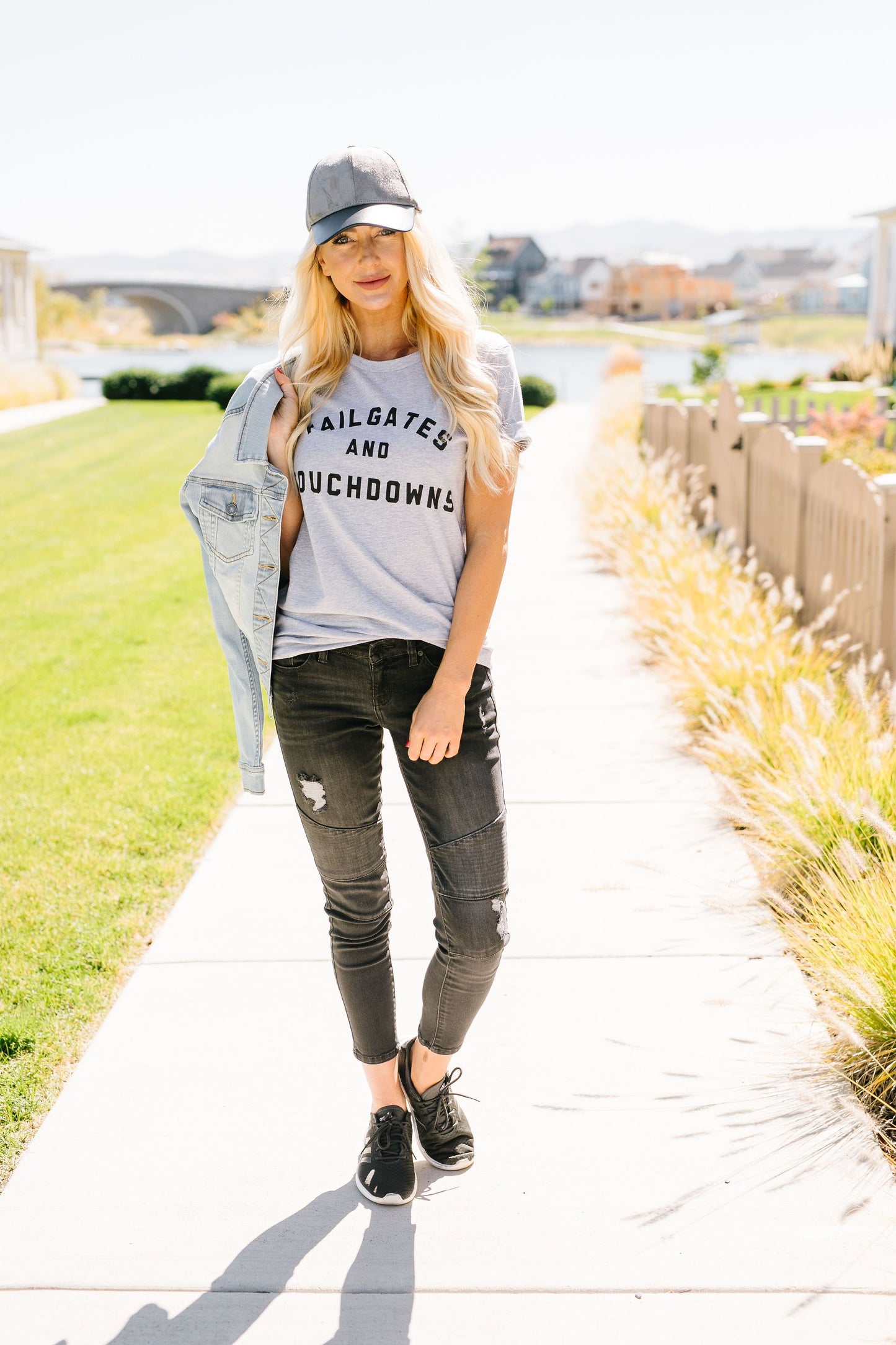 Tailgates And Touchdowns Graphic Tee