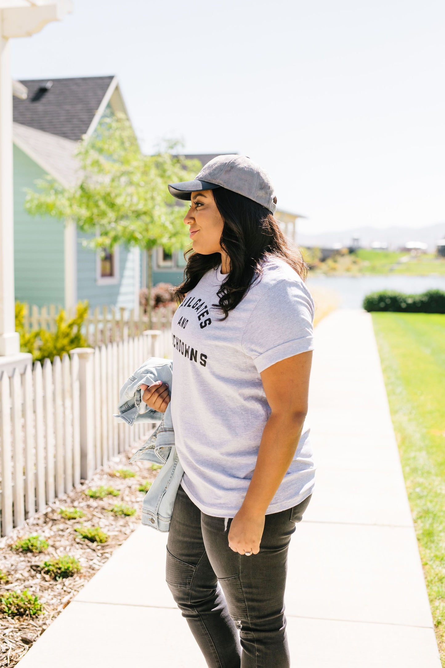 Tailgates And Touchdowns Graphic Tee