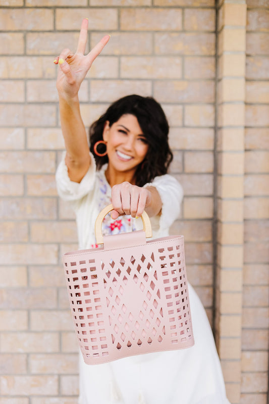 The Madison Bag in Blush