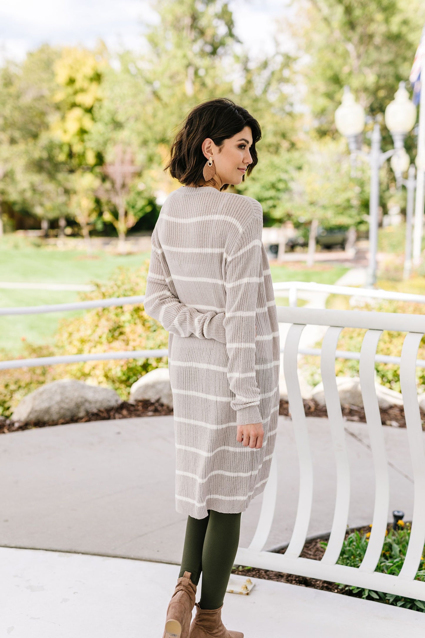 The Space Between Gray Cardigan