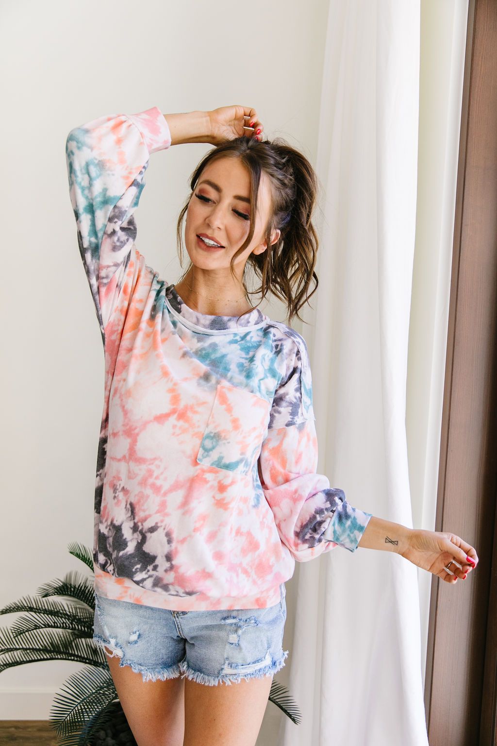 Tie Dyed & Gone To Heaven Pullover