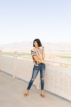 Tie Dyed Sunshine Top