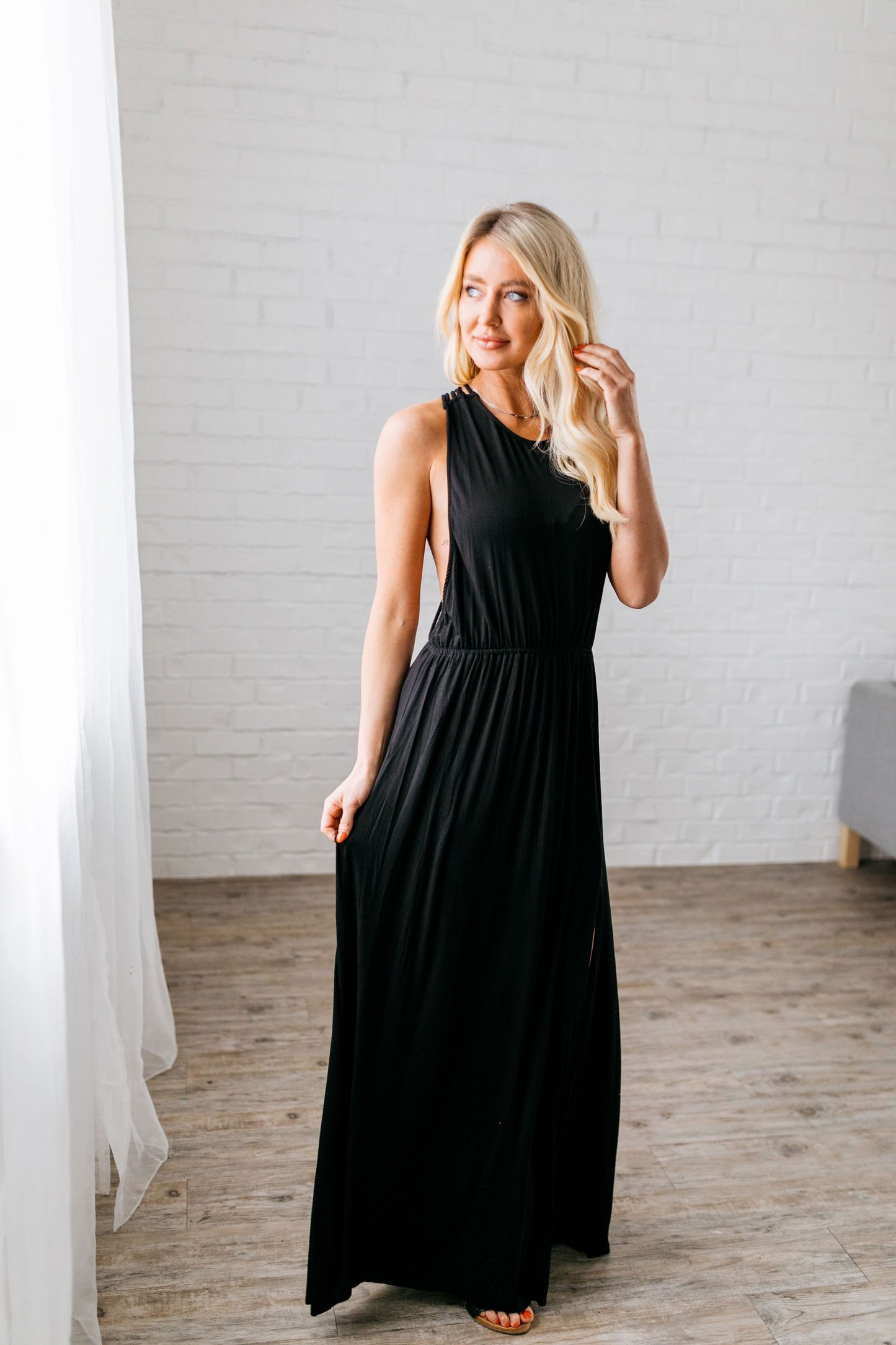 Topaz Bay Maxi In Black