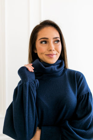 Tried And True Cowl Neck Top - ALL SALES FINAL