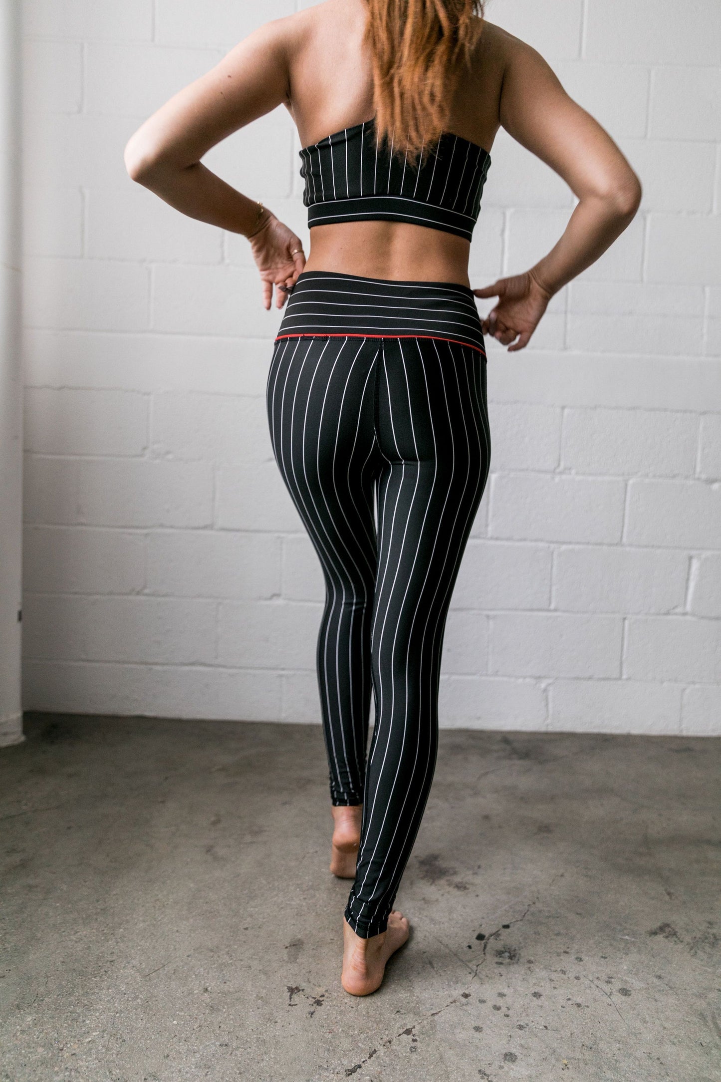 True Stripes Athletic Leggings - ALL SALES FINAL