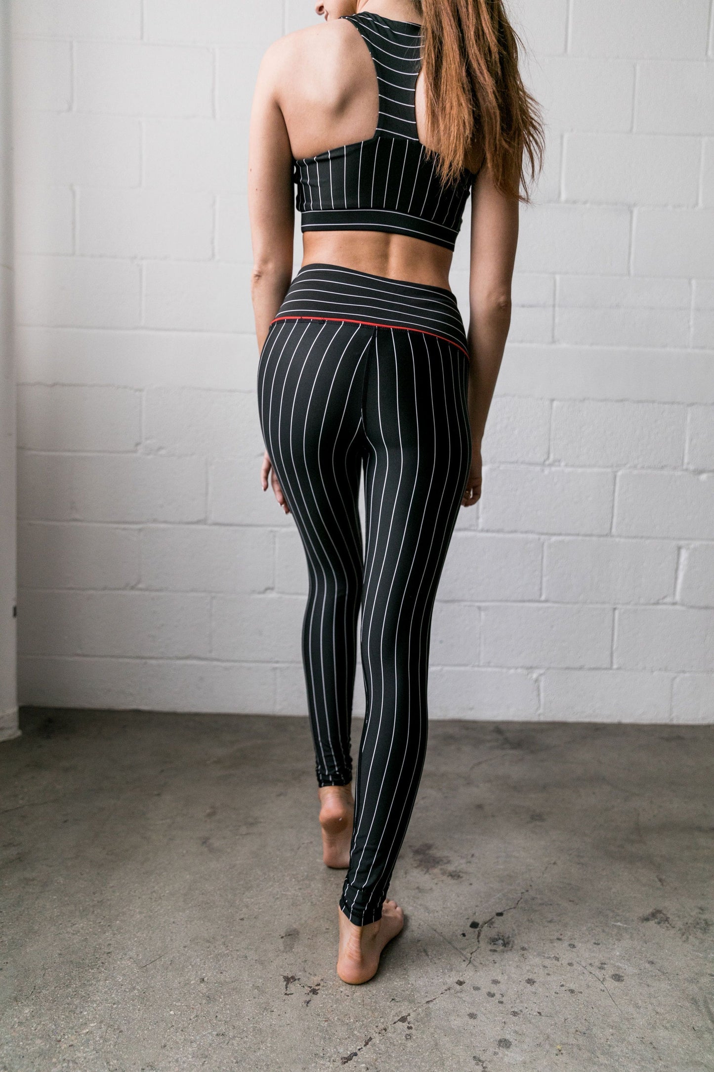 True Stripes Athletic Leggings - ALL SALES FINAL