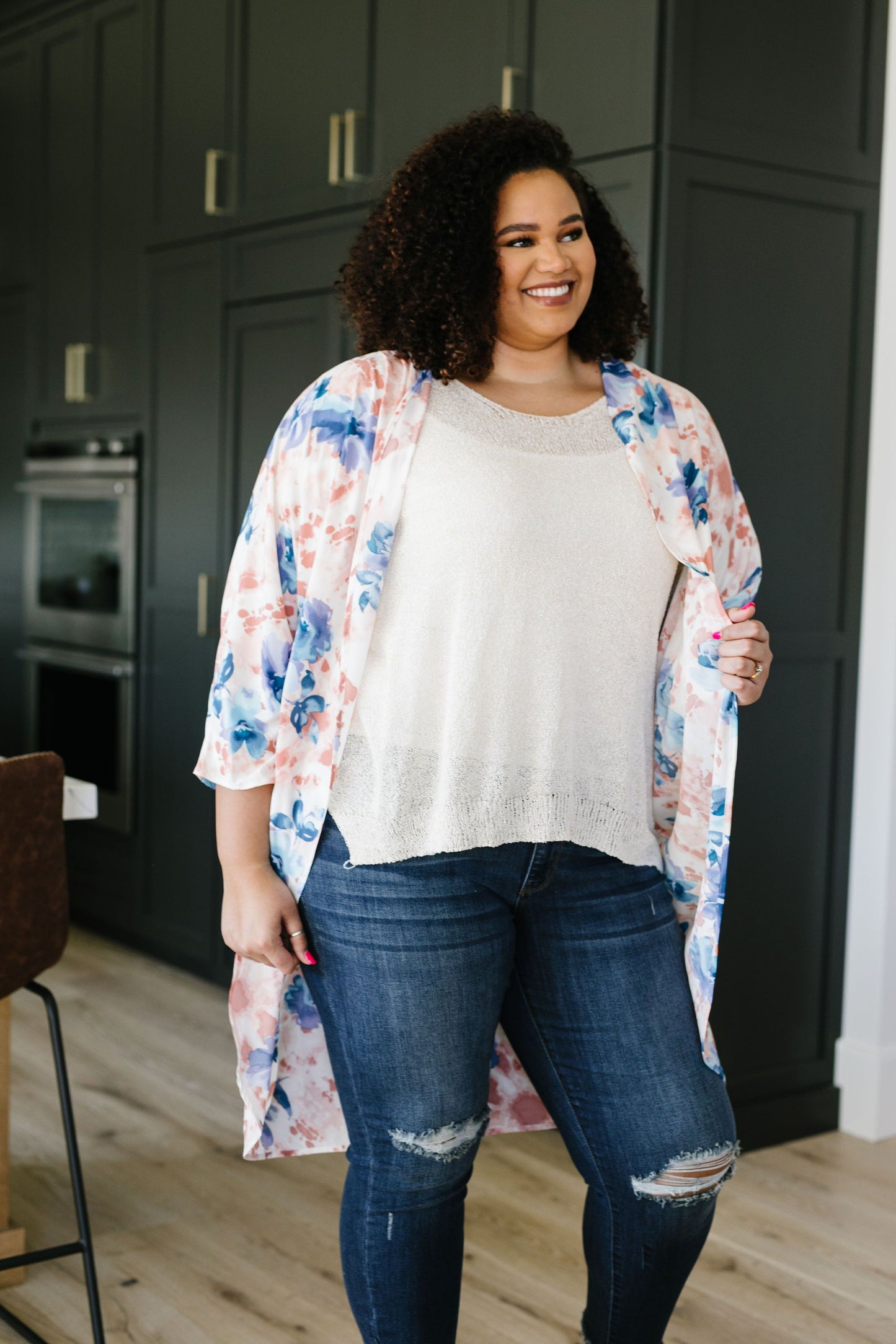 Watercolor Kimono