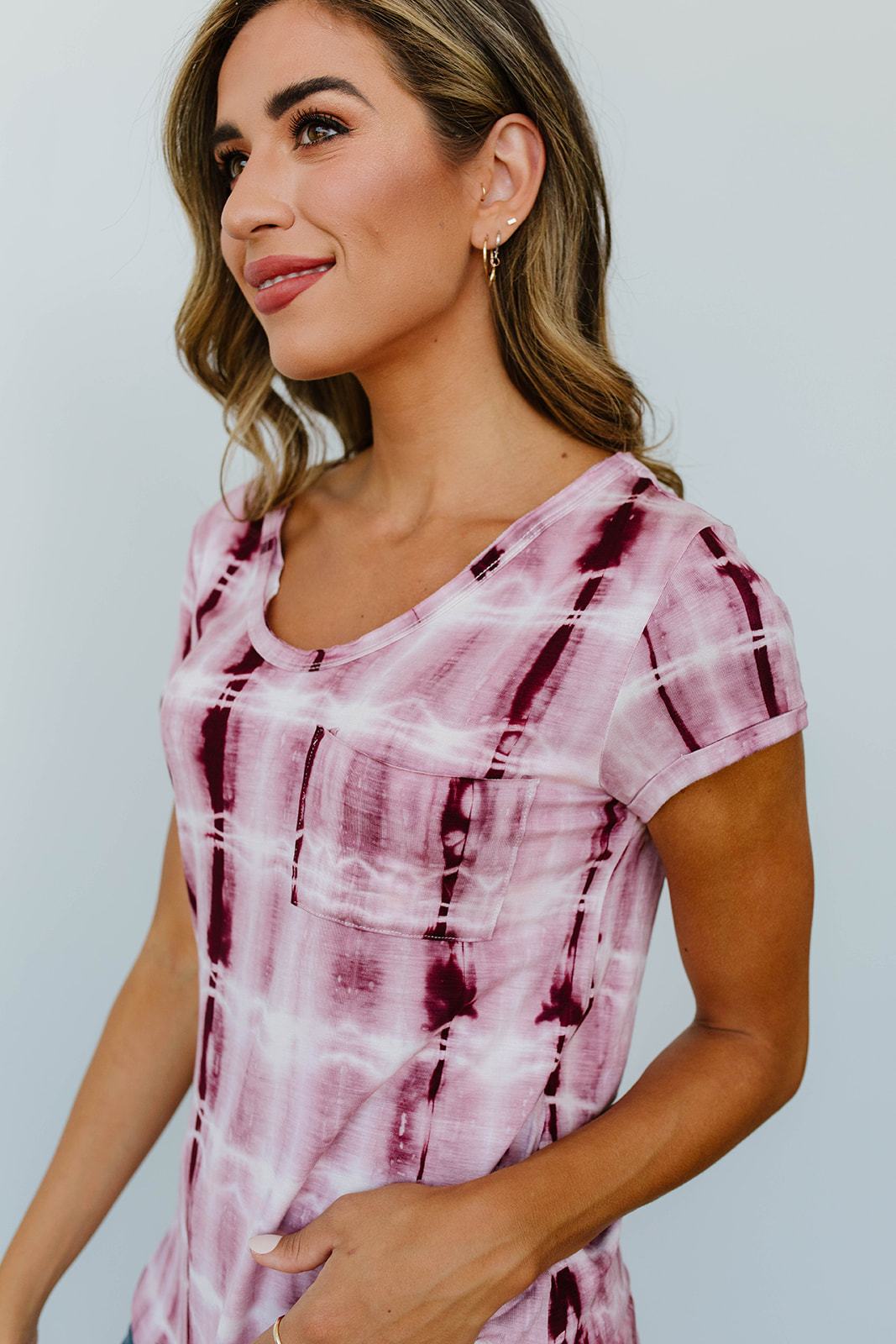 Wham Bamboo Top In Wine