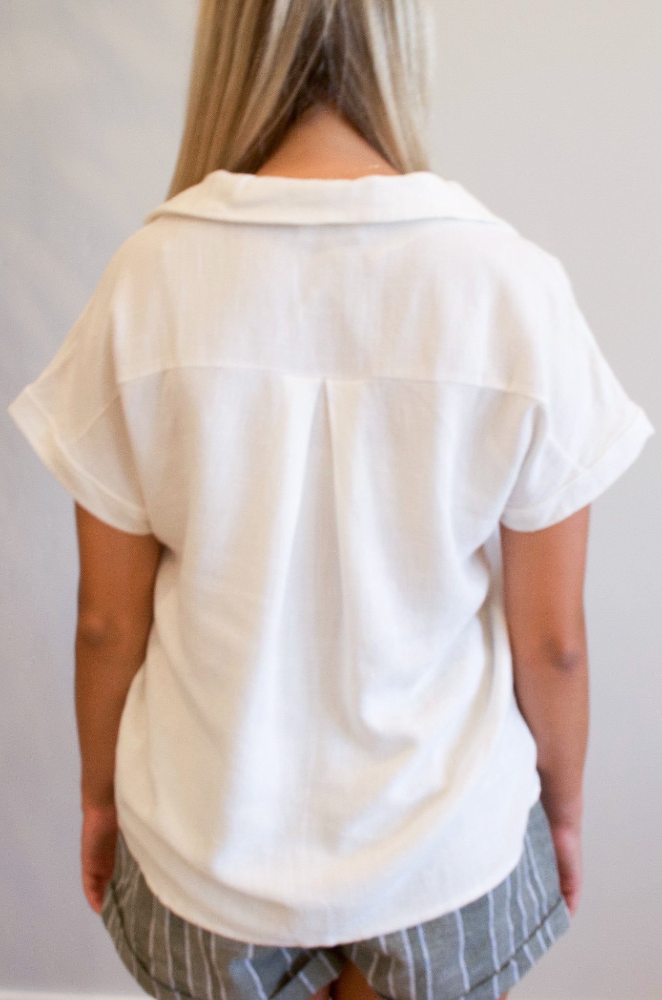 Working For The Weekend Top In Ivory
