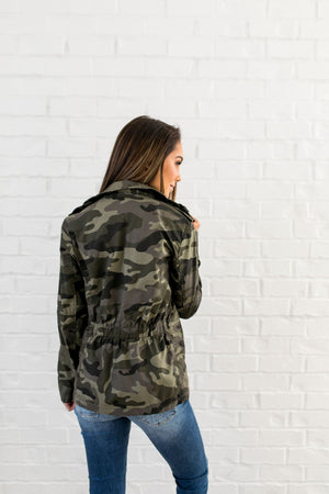 You Can Do Anything Camouflage Jacket - ALL SALES FINAL