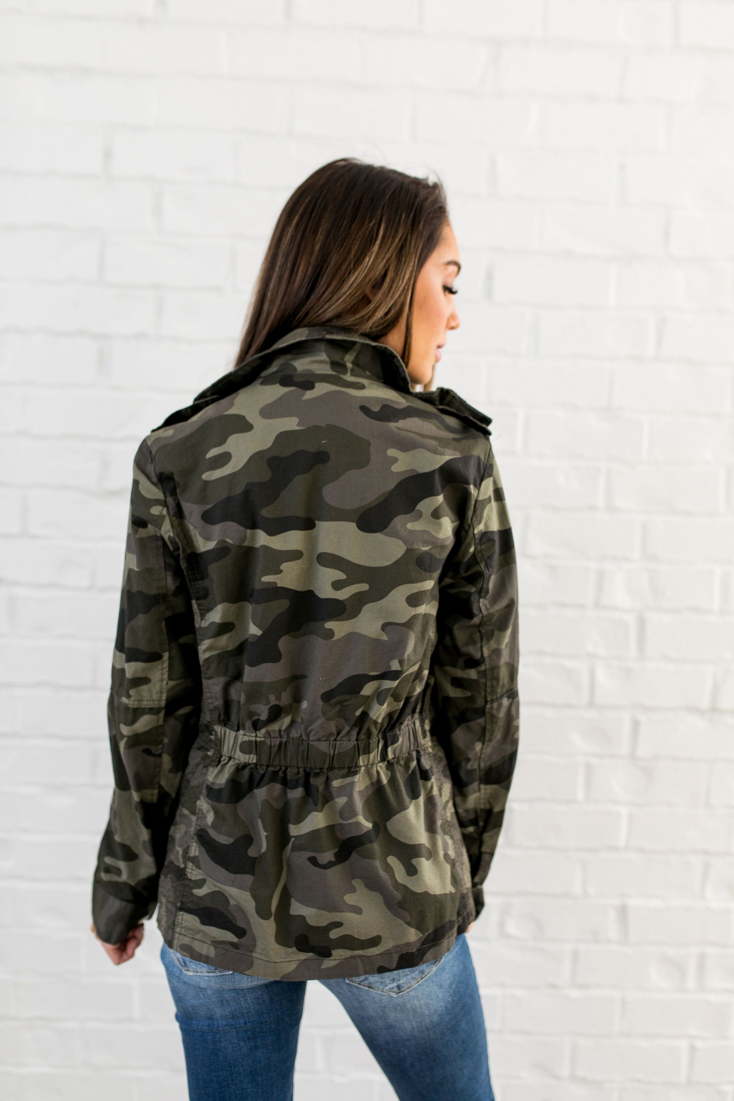 You Can Do Anything Camouflage Jacket - ALL SALES FINAL