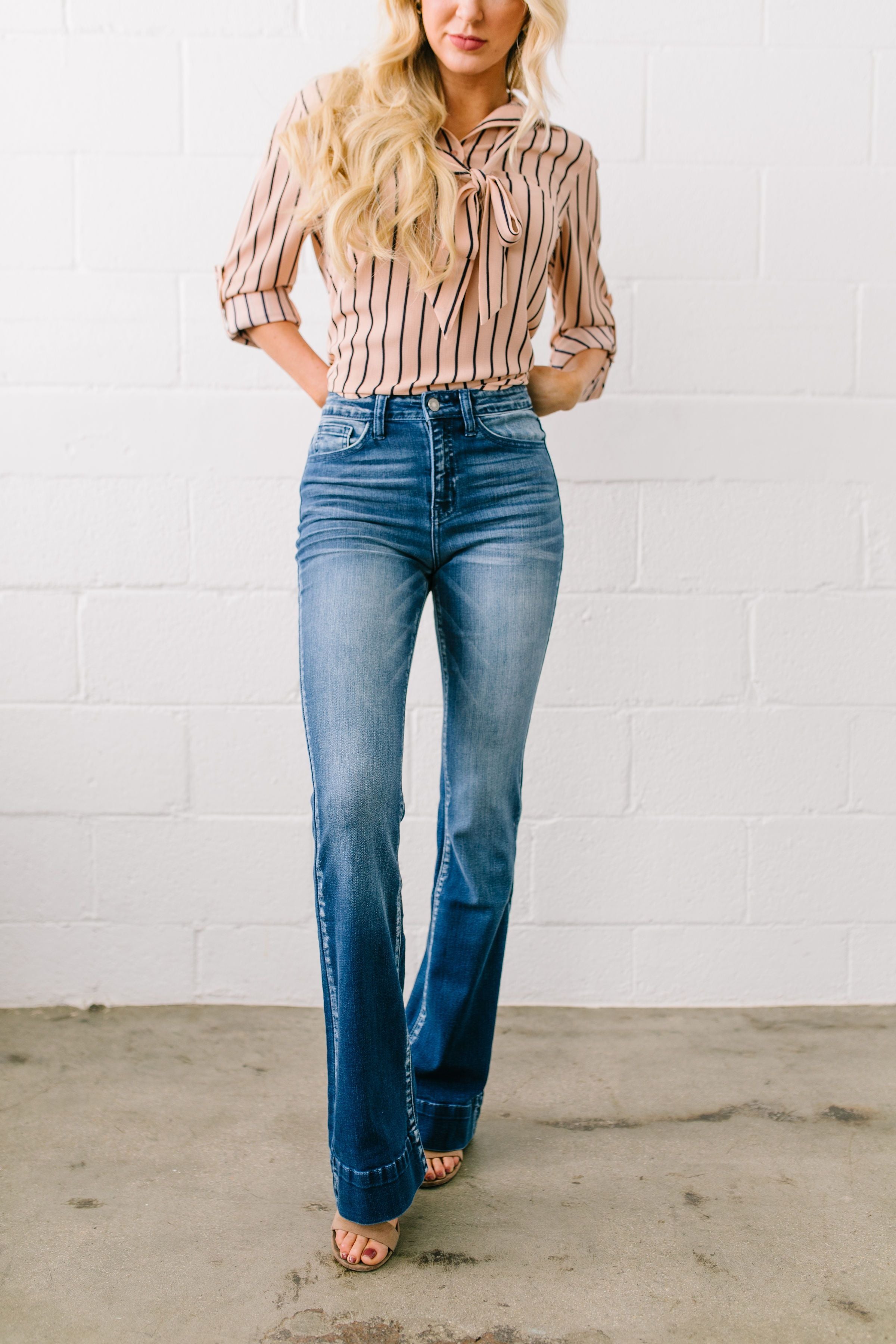 You've Got Flair Flared Jeans - ALL SALES FINAL